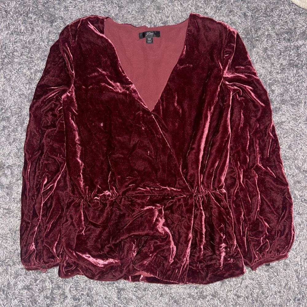 Velvet top!